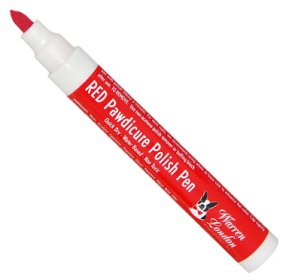 Pawdicure Polish Pen (Color: Red, size: .16 oz)