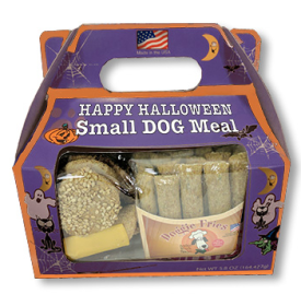 Happy Dog Meal (Color: Halloween/Blue, size: Small (5pcs))