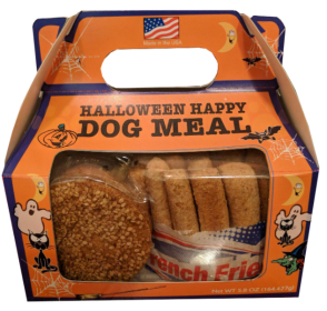 Happy Dog Meal (Color: Orange/Halloween, size: Regular (3pcs))