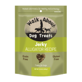 Walk About Dog Jerky (Color: Alligator)