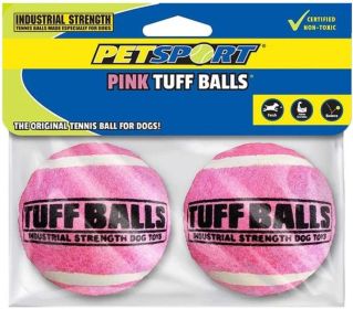 Petsport Tuff Ball Dog Toy (Style: Pink)