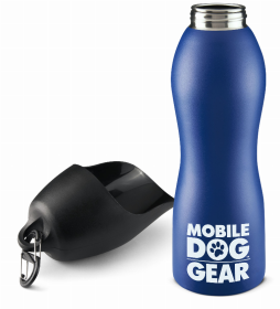 Mobile Dog Gear 25 Oz Water Bottle (Color: Blue)