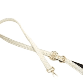 Sparkle Leash (Color: White, size: 5/8" x 48")