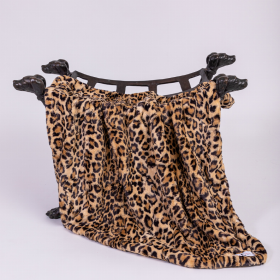 Cashmere Dog Blanket (Color: Leopard, size: Throw)