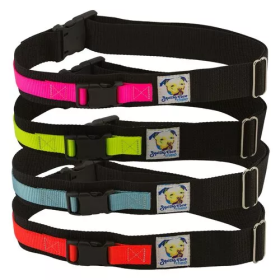 Hands Free Dog Leash Belt (Color: Hot Pink, size: Small-Medium)