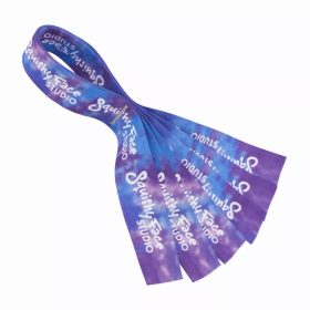 Tug Dog Toy (Color: Purple/Blue Tie Dye)