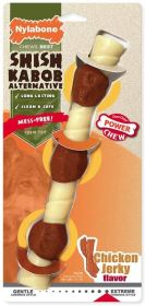 Nylabone Power Chew Shish Kabob Mess Free Nylon Chew Toy Chicken Jerky Flavor (Style: Souper)