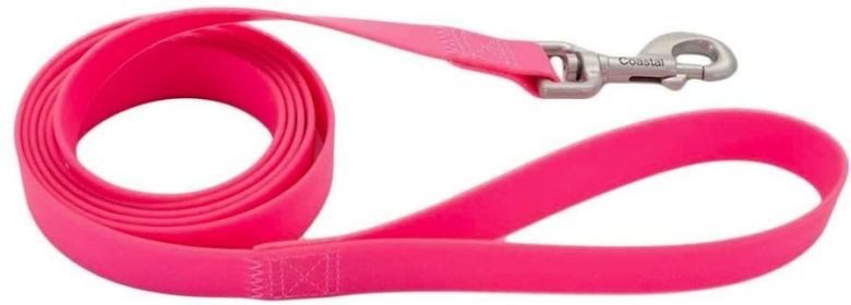 Coastal Pet Pro Waterproof Leash (Style: 3/4" x 6' Long Fuscia)