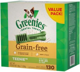 Greenies Grain Free Dental Dog Treat (Style: Teenie)