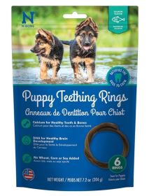 N-Bone Puppy Teething Rings (Style: Salmon Flavor)
