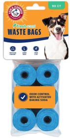 Arm and Hammer Dog Waste Refill Bags Fresh Scent (Style: Blue)