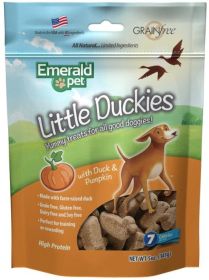 Emerald Pet Little Duckies Dog Treats (Style: Duck and Pumpkin)
