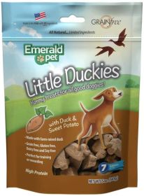 Emerald Pet Little Duckies Dog Treats (Style: Duck and Sweet Potato)