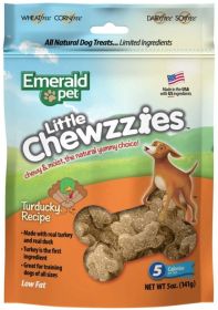 Emerald Pet Little Chewzzies Soft Training Treats (Style: Turducky Recipe)