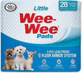 Four Paws Wee Wee Pads (Style: For Little Dogs)