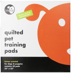 Lola Bean Quilted Pet Training Pads (Style: Lemon Scent)
