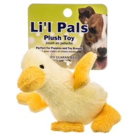 Lil Pals Ultra Soft Plush Dog Toy (Style: Duck)