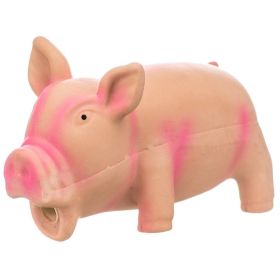 Rascals Latex Grunting Pig Dog Toy (Style: Pink)