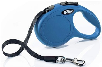 Flexi Classic Retractable Dog Leash (Style: Blue)