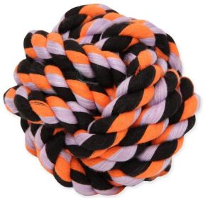 Mammoth Cottonblend Monkey Fist Ball Flossy Dog Toy (Style: 3.75" Small)