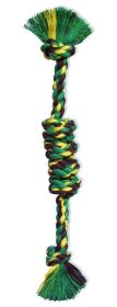 Mammoth Cottonblend Monkey Fist Bar Flossy Dog Toy (Style: 18" Large)